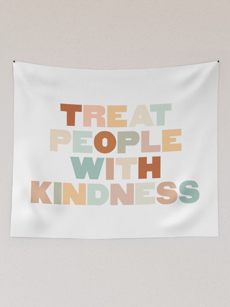 Harry styles treat online people with kindness tapestry