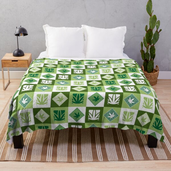 Item preview, Hoja de hierba verde índica y sativa designed and sold by MeltedLifestyle.