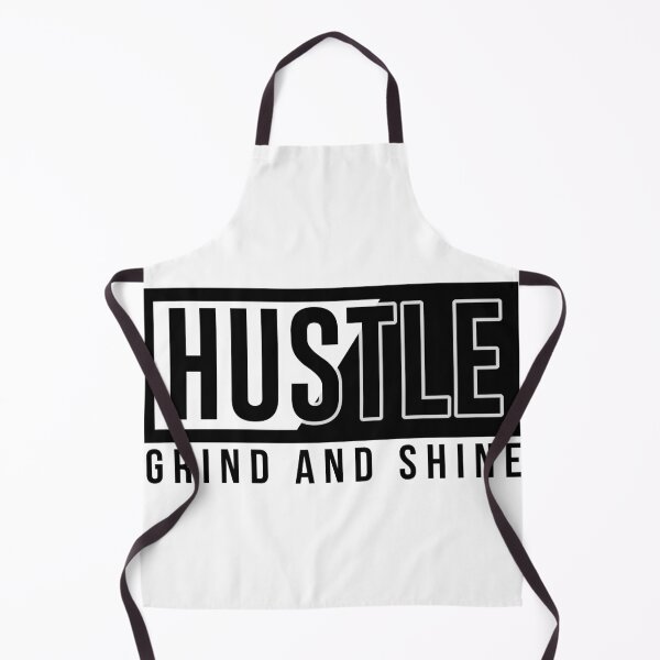 Item preview, Hustle-grind and shine motivational quote designed and sold by Info Bites.