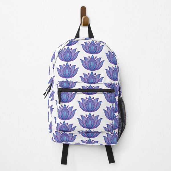 Item preview, Namaste yoga painted lotus flower purple designed and sold by linhkaphung.