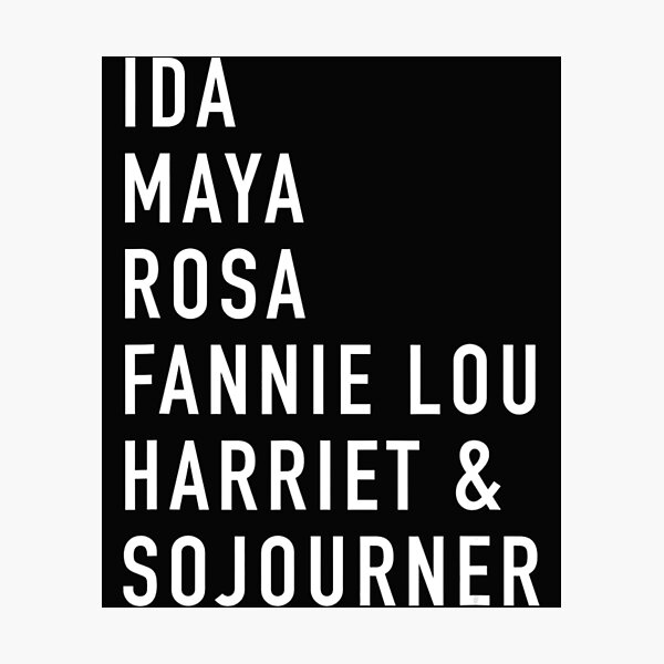 Item preview, Powerful Women Black History Month designed and sold by PatrykOlszewski.