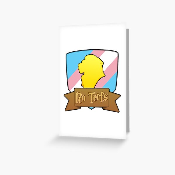 House Lion - No Terfs Greeting Card