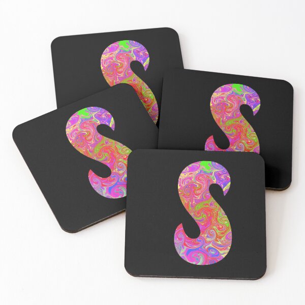 Item preview, Monogram Tie Dye Initial Letter S designed and sold by Lartheviking.