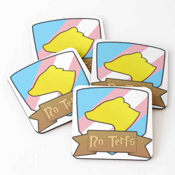 House Badger - No Terfs Coasters (Set of 4)