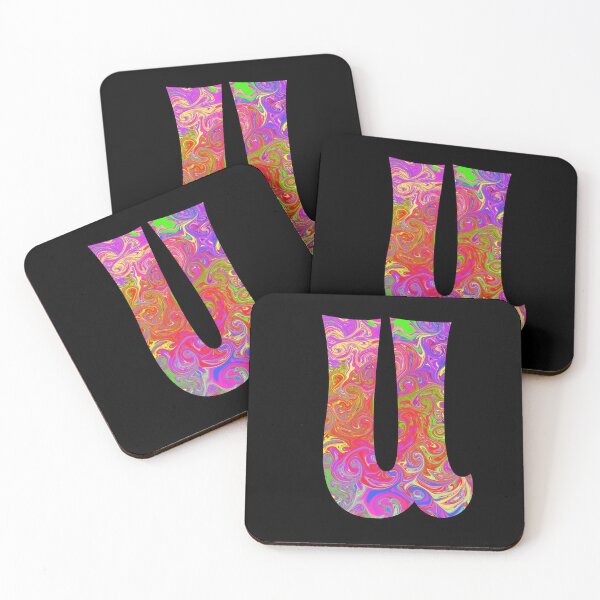 Item preview, Monogram Tie Dye Initial Letter U designed and sold by Lartheviking.