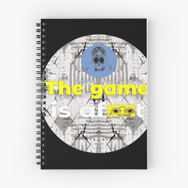 Item preview, The Game Is Afoot Steampunk Mystery Sticker designed and sold by Hanlar.