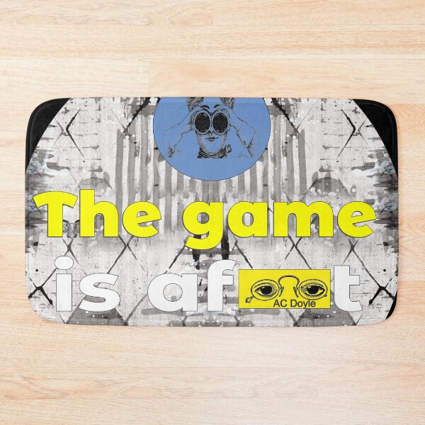 Item preview, The Game Is Afoot Steampunk Mystery Sticker designed and sold by Hanlar.