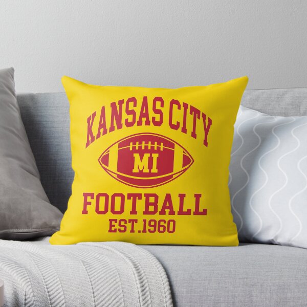 Kansas City Football Supporters Throw Pillow