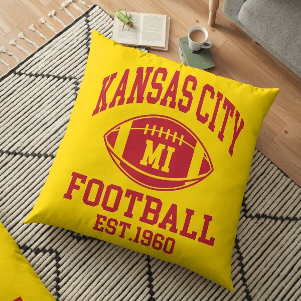 Kansas City Football Supporters Floor Pillow