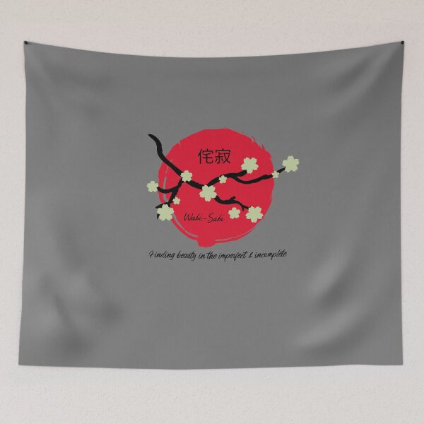 Item preview, Wabi-Sabi Japanese Proverb designed and sold by Aprilreign1111.