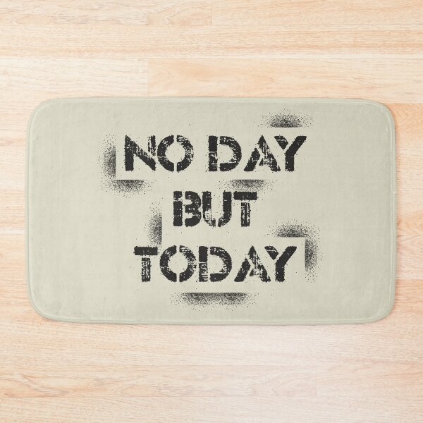 Item preview, No Day But Today - black (t) designed and sold by JRP Design.