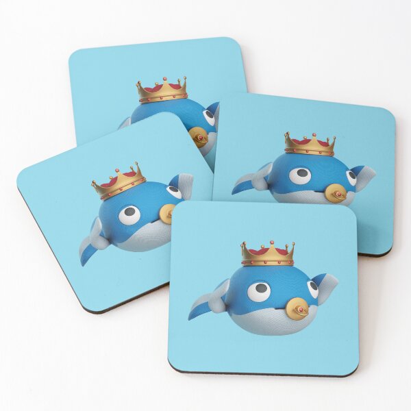 Item preview, BABY KING WHALE | Cute Prince Charming designed and sold by LittleTeo.