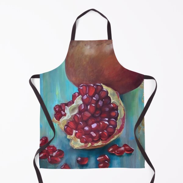 Item preview, Pomegranate. Oil painting. designed and sold by Liss Art Studio.
