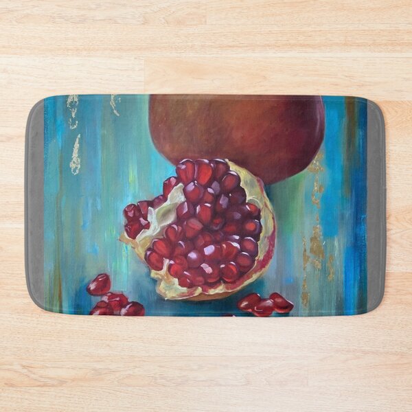 Item preview, Pomegranate. Oil painting. designed and sold by Liss Art Studio.