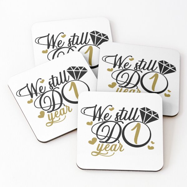 Item preview, We still do 1 year. 1st anniversary designed and sold by mintandbeer.