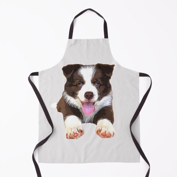 Item preview, Chocolate Brown Border Collie designed and sold by ElegantCat.