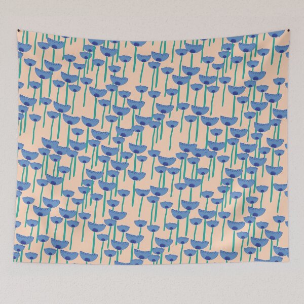 Item preview, Blue Flower designed and sold by Amy Onuchi.