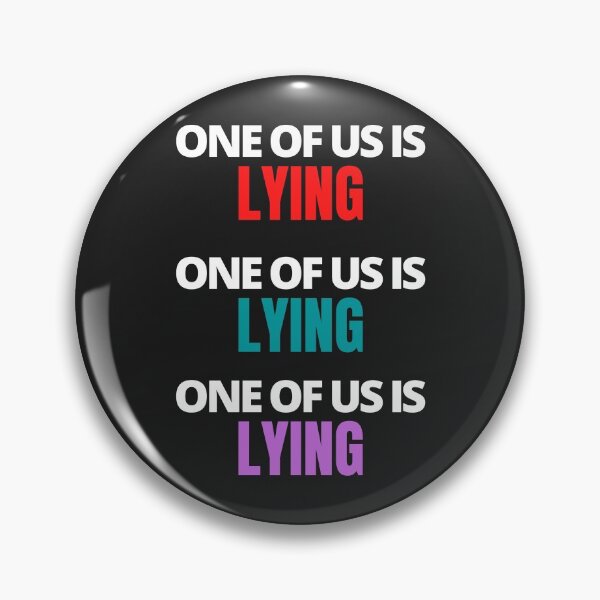 Item preview, One of us is lying designed and sold by MohitJain1109.