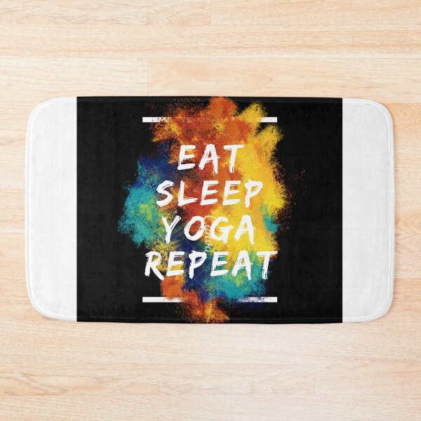 Item preview, Eat sleep yoga repeat designed and sold by Bulewater.