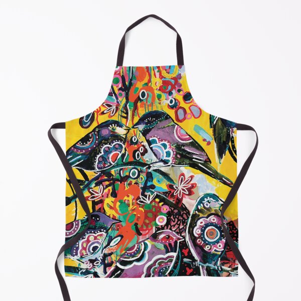 Item preview, birds in yellow designed and sold by Randi Antonsen.