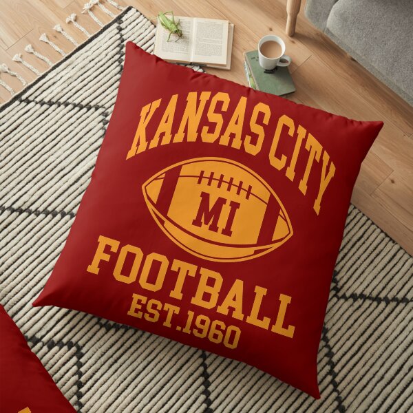 Kansas City Football Supporters Floor Pillow