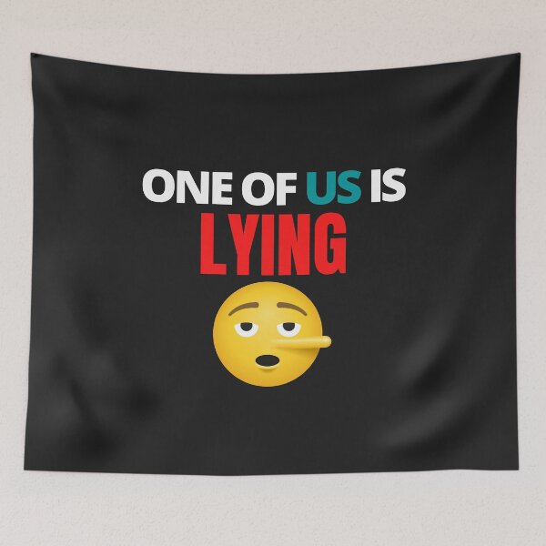 Item preview, One of us is lying designed and sold by MohitJain1109.