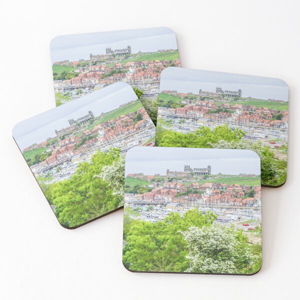 Item preview, Whitby, North Yorkshire, England. View Across Harbour Towards the Abbey. designed and sold by RW Jemmett.
