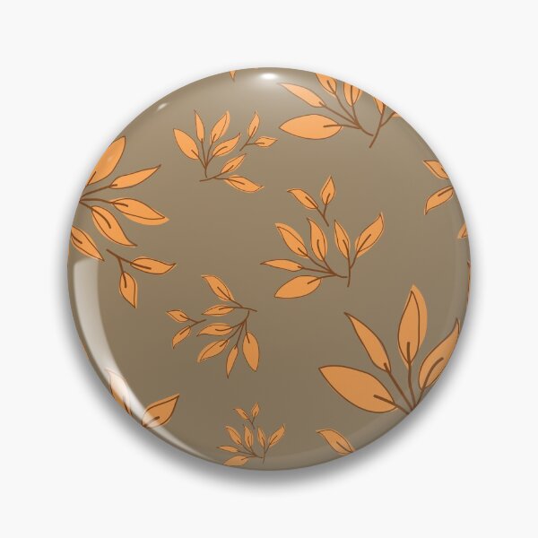 Item preview, Brown leaves decorative pattern designed and sold by HR-the-Chemist.