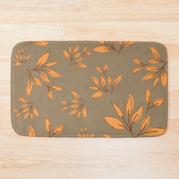 Item preview, Brown leaves decorative pattern designed and sold by HR-the-Chemist.