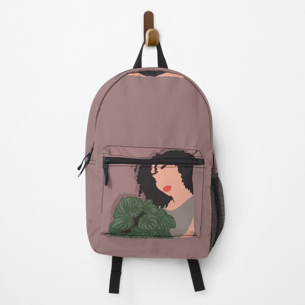 Item preview, Curly girl with plant designed and sold by JohCruz.