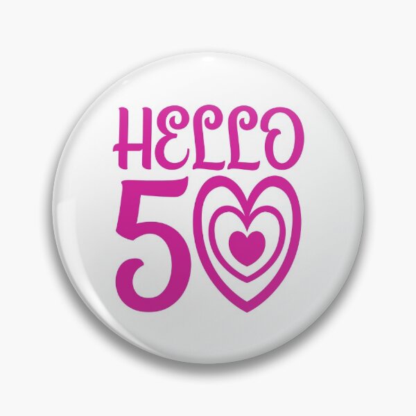 Item preview, Hello 50 designed and sold by wordpower900.