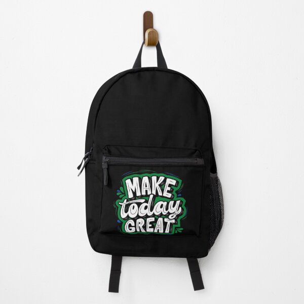 Item preview, MAKE TODAY GREAT - GREEN AND BLACK designed and sold by OMdesign10.