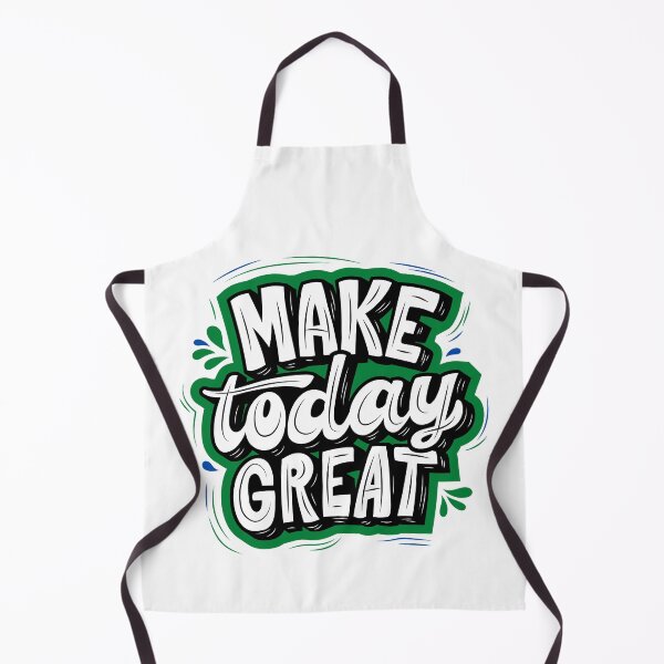 Item preview, MAKE TODAY GREAT - GREEN AND BLACK designed and sold by OMdesign10.
