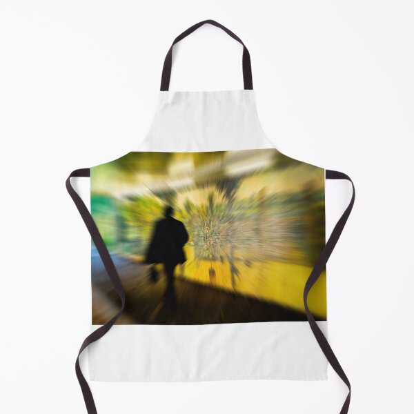 Item preview, Going to Work - a man going to work walking past street art designed and sold by RW Jemmett.