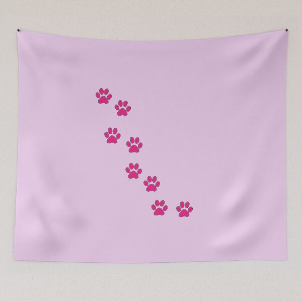 Item preview, Pink Paw Prints - Cat Lovers designed and sold by MadandMean.