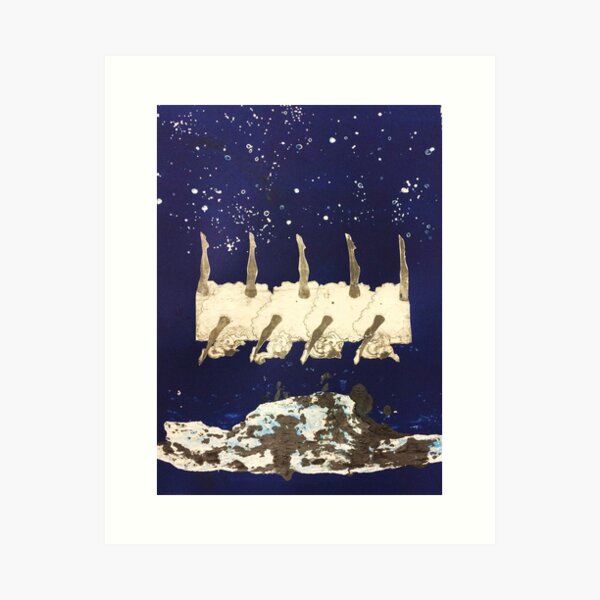 can can night Art Print
