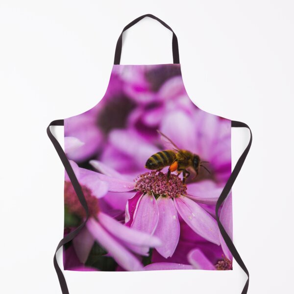 Item preview, Buzzing Bee on Pink Flowers at the Bendigo Conservatory designed and sold by Steven Jodoin.