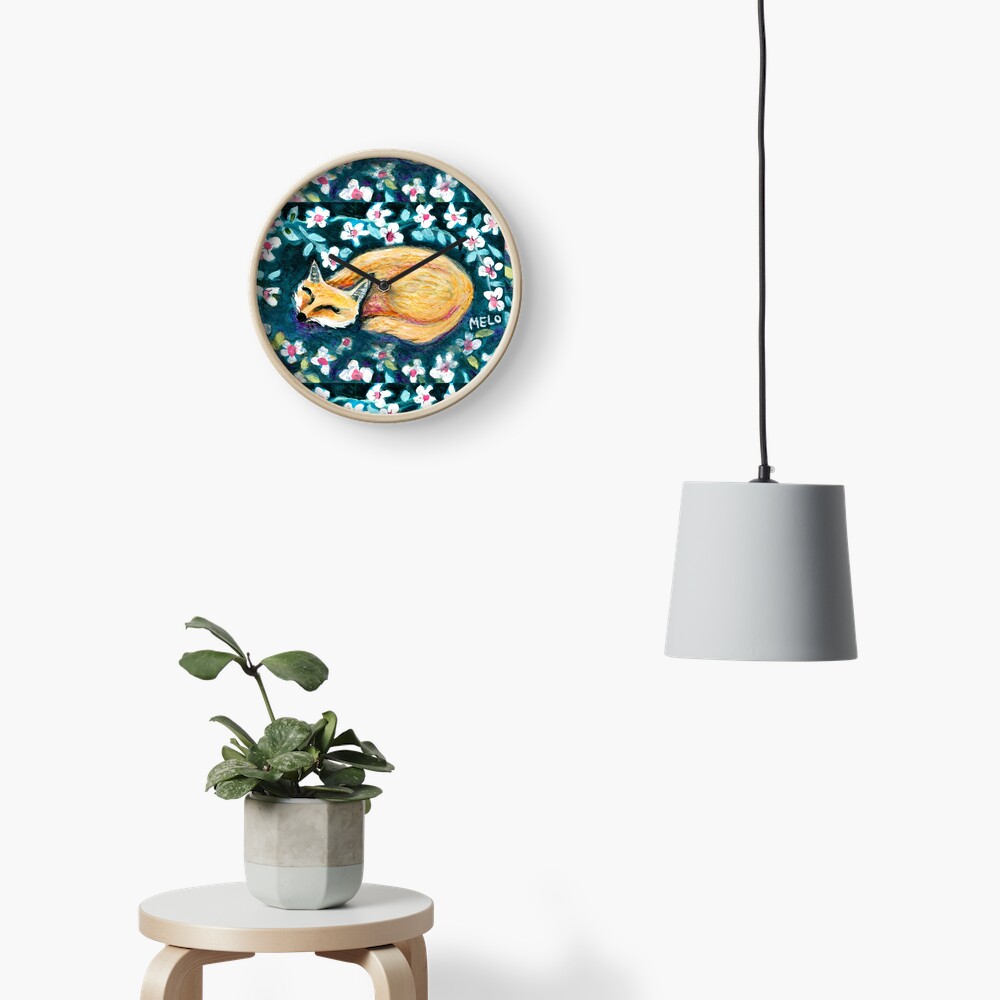 Fox Nap Clock