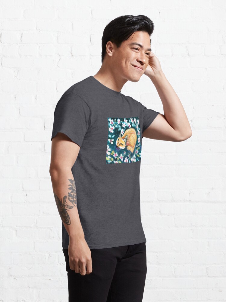 Alternate view of Fox Nap Classic T-Shirt