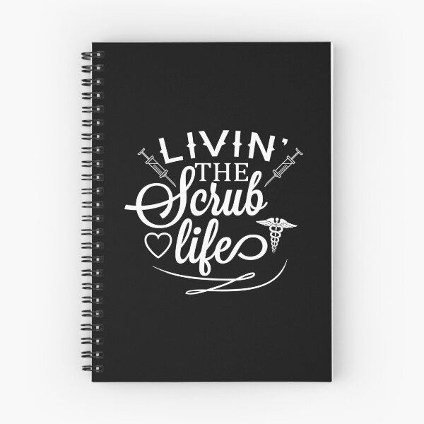 Item preview, Livin' The Scrub Life (White) designed and sold by quoteedesigns.
