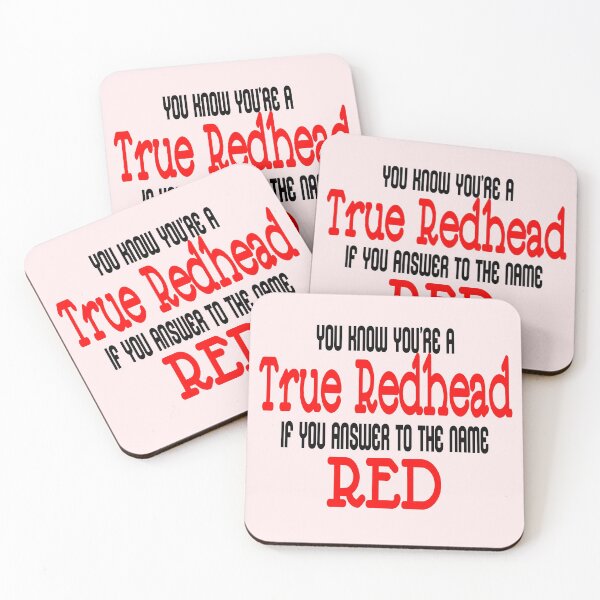 Item preview, Funny True Redhead Answer To The Name Red Hair Ginger  designed and sold by TopTeeShop.