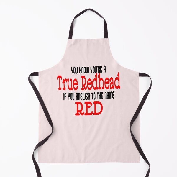 Item preview, Funny True Redhead Answer To The Name Red Hair Ginger  designed and sold by TopTeeShop.
