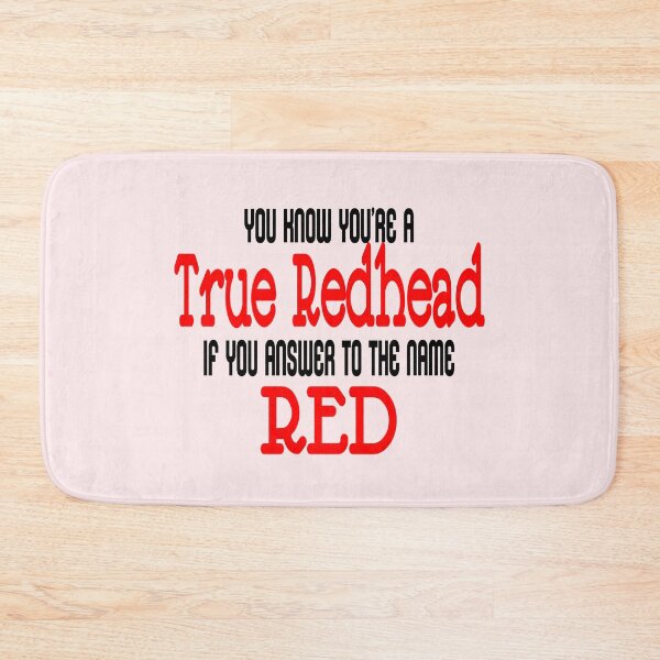 Item preview, Funny True Redhead Answer To The Name Red Hair Ginger  designed and sold by TopTeeShop.