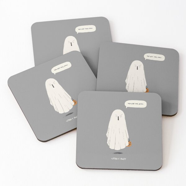 Item preview, Yada-Yada! Candy Please! | Halloween Holiday | Egoistic Ghost Illustration designed and sold by Ainbowz-Artwork.