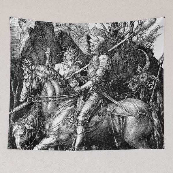 Item preview, Knight, Death and the Devil - Albrecht Durer designed and sold by themasters.
