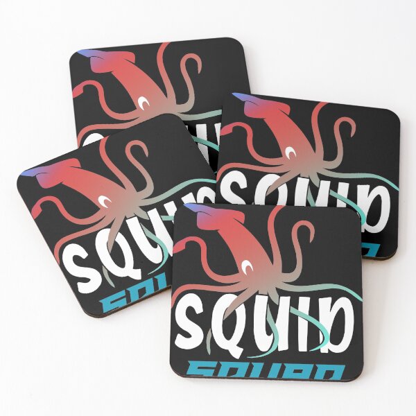 Item preview, The Mighty Squid Squad Octopus Gang Gift Design Idea design print designed and sold by Lisbob.