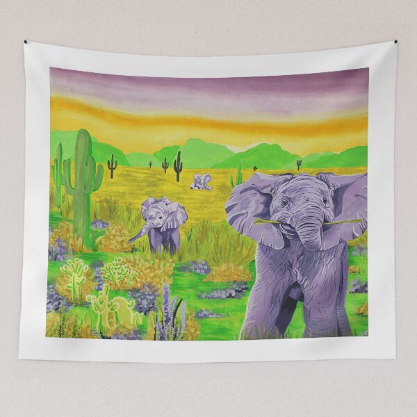Item preview, Roaming Elephants designed and sold by Jasmyn Perez.