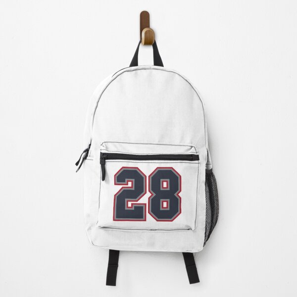Item preview, 28 Navy Grey Red Sports Number Twenty-Eight designed and sold by HelloFromAja.