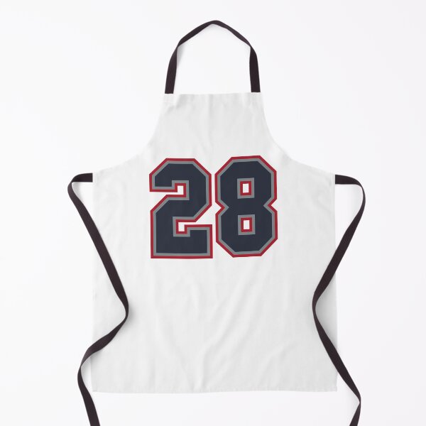 Item preview, 28 Navy Grey Red Sports Number Twenty-Eight designed and sold by HelloFromAja.
