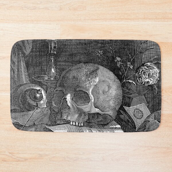 Item preview, A skull resting on sheet music - Jo. Franciscus Mutilana designed and sold by themasters.